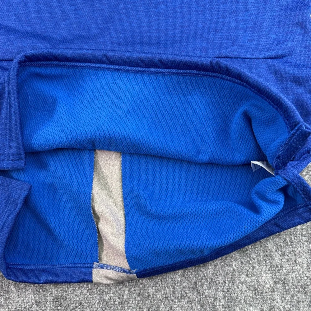Adidas Baseball Sweatshirt Mens Medium Blue FC 2.0 FLC Long‎ Sleeve Pullover NEW
